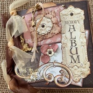 Junk Journal/Memory Album with Vintage Accents